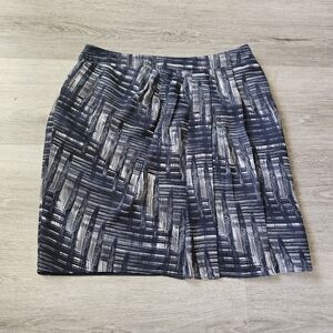 Ann Taylor Loft Pleated Front Skirt Side Zipper Womens Size 12 NWT